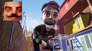 Hello Neighbor - My New Neighbor Big Aaron Grave Digger Act 3 Gameplay Walkthrough