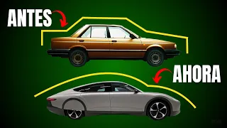 How cars went from boxy to curvy?