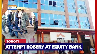 Police storm Equity Bank after attempted robbery