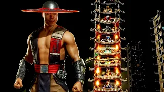 Young Dragon Kung Lao Champion Klassic Tower Mortal Kombat 11 - No Commentary