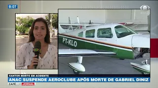 Anac suspende aeroclube após morte de Gabriel Diniz