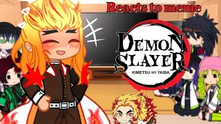 Demon slayer reacting to tiktok... || Gacha club || Kny meme || demon slayer