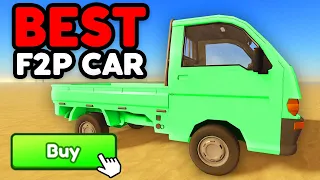 Why The NEW Kei Truck is the BEST FREE Car in a Dusty Trip! (Roblox)