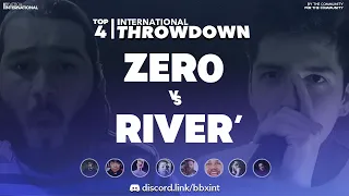 ZER0 🇦🇿 vs RIVER 🇫🇷 | Semi-final | International Throwdown