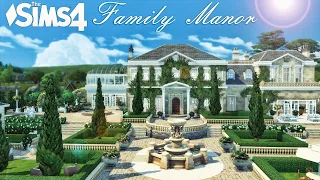 Aristocratic Family Manor 🌹 Dreamy garden (No CC) | the Sims 4 | Stop Motion