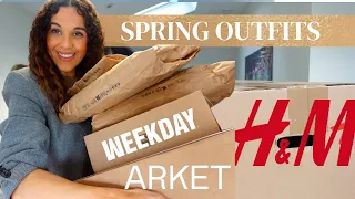 H & M TRY ON HAUL | NEW SPRING 2023 OUTFITS  | TRANSITIONAL LOOKS