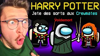 Je deviens un SORCIER sur Among Us ! (mode Harry Potter)