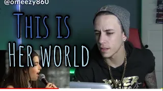 Rapper REACTS to Angelina Jordan "Its a man's world" (cover)