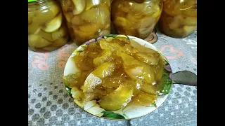 ЯБЛОЧНО-ГРУШЕВОЕ ВАРЕНЬЕ, прозрачные мармеладные дольки/Apple-pear jam/Apfel-Birnen-Marmelade