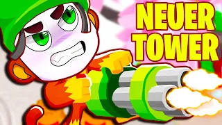 Mein erstes Mal mit dem neuen PFEILSCHUSSSCHÜTZEN! 🎈 Bloons Tower Defense 6