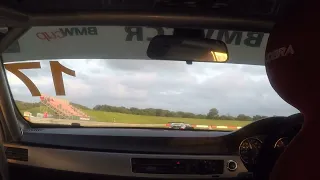 Racing in the Bmwccr for the first time in the e90