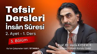 76 - İnsân Suresi -Tefsir Dersi - 2.Ayet 1.ders - Kuran Çalışmaları Vakfı İSTANBUL - 11.01.2020