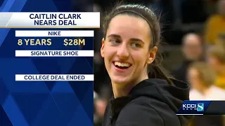 Caitlin Clark is set to sign a new Nike deal valued at $28 million over 8 years, reports say