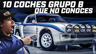 10 coches del GRUPO B que NO conoces 😱 FERRARI, MAZDA, NISSAN y MÁS