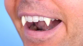 Surprise Vampire Teeth!