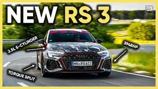 Audi RS3 2022: 0-62mph faster than an AMG A45 S and drifts for days