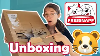 Hamster Einkauf 🐹 Fressnapf Mini Unboxing 🎬 Haustier Shopping💖🐹