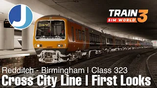 Train Sim World 3 | Cross City Line | Class 323 | Redditch - Birmingham New Street
