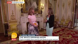 The Queen's Hidden Door   Inside Buckingham Palace   Good Morning Britain MEIRSEB