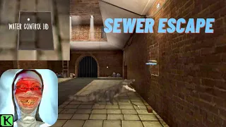 Evil nun sewer escape || Evil nun full gameplay || Walkthrough || Latest Escape || Gamerayush ||