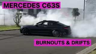 c63s BURNOUTS & DRIFTS HOW AN AMG IS DRIVEN DOWN UNDER 🇦🇺