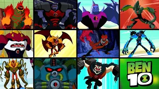 BEN 10 REBOOT KEVIN ALL TRANSFORMATIONS