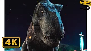 Тираннозавр Рекс и Блю против Индоминуса Рекса(Финальная Битва) | Мир Юрского периода | 4K ULTRA HD