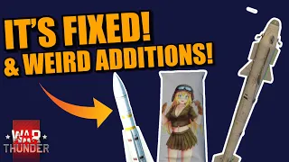 War Thunder IT's FIXED! AIM-54 Pheonix BUFFED AGAIN? R-73E? Strela Missile BUFFED! & MORE!