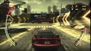 Need For Speed: Most Wanted (2005) (Xbox 360) Gameplay 2 - Dodge Viper SRT-10