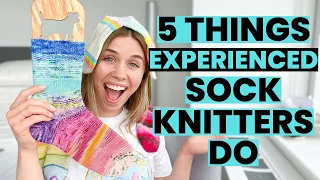 5 MORE Sock Knitting Tips to Step Up Your Game! | Sock Week 2022 | Knitty Natty