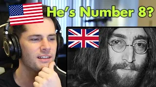 American Reacts to the Top 10 GREATEST Brits of All Time