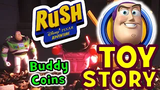 Toy Story World (ALL BUDDY COINS) - Rush: A Disney-Pixar Adventure - (PC, XBOX One) Walkthrough