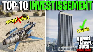 Top 10 Meilleurs INVESTISSEMENTS sur GTA 5 Online ! (Solo)