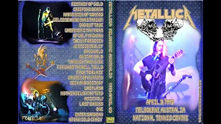 METALLICA en Melbourne, AUSTRALIA--03/04/1993--"National Tennis Centre at Flinders Park"--FULL SHOW