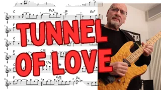 Tunnel of Love Outro Guitar Solo Interactive Transcription