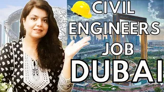 CIVIL ENGINEERS JOB DUBAI|How To Apply For Civil Engineering Jobs In Dubai? Erum Zeeshan| Urdu/hindi