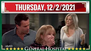 Full ABC New GH Thursday, 12/2/2021 General Hospital Spoilers Episode (December 2, 2021)