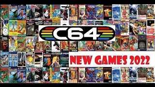 New c64 Games & Demos 2022