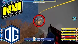 NAVI ELECTRONIC IS CHEATING? NAVI vs OG BO3 ICE Challenge 2020  (CSGO MATCH HIGHLIGHTS)