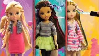 Moxie Girlz Magic Hair Bendy Braids   YouTube