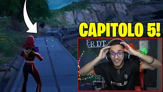 TUTTA LA MIA REAZIONE AL NUOVO CAPITOLO 5 di FORTNITE!!