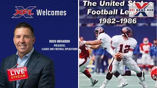 Russ Brandon Named New XFL League President, Talk USFL History With Author Paul Reeths  - 118