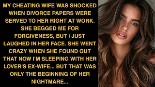 My Cheating Wife Was Shocked When Divorce Papers Were Served To Her Right At Work. She Begged Me For