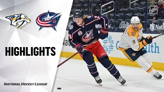 Predators @ Blue Jackets 5/5/21 | NHL Highlights