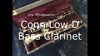 Conn 482N Low D Bass Clarinet Demo