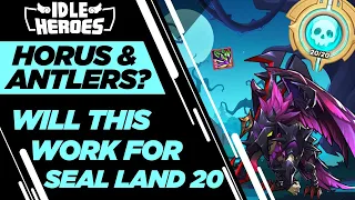 Idle Heroes - Glittery Antlers Cane on Horus for Seal Land???