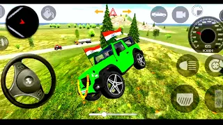 Dollar (Song) Modified Green Mahindra Thar 😱😈ll 4x4 off-road Android Gameplay/ Village stunt #thar
