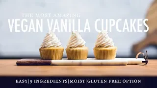 How To Make Vegan Vanilla Cupcakes