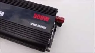 Absaar 500W przetwornica napięcia konwerter 12V na 230V