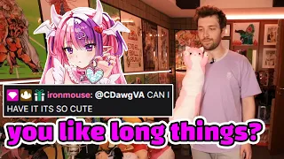 CDawgVA makes Ironmouse happy by giving her this gift
